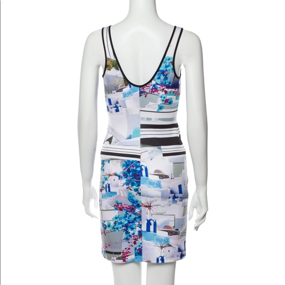 Clover Canyon Santorini Stripe Neoprene dress - Picture 4 of 14